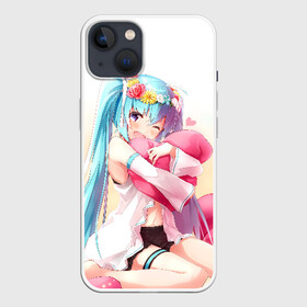 Чехол для iPhone 13 с принтом Милый ангел в Тюмени,  |  | anime | character | geisha | hatsune miku | japan | kimono | manga | style | аниме | вокалоид | девушки | манга | мульт | оружие | сёдзё | сериал | хатсуне мику