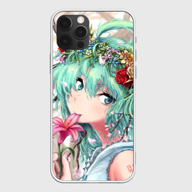 Чехол для iPhone 12 Pro Max с принтом Hatsune Miku в Тюмени, Силикон |  | anime | character | geisha | hatsune miku | japan | kimono | manga | style | аниме | вокалоид | девушки | манга | мульт | оружие | сёдзё | сериал | хатсуне мику