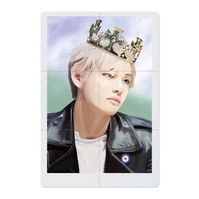Магнитный плакат 2Х3 с принтом BTS King в Тюмени, Полимерный материал с магнитным слоем | 6 деталей размером 9*9 см | bts | k pop | king | music | к поп | король | музыка