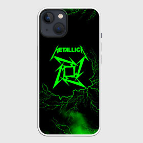 Чехол для iPhone 13 с принтом Metallica в Тюмени,  |  | metalica | metallica | группа | джеймс хэтфилд | кирк хэмметт | ларс ульрих | метал | металика | металлика | миталика | музыка | роберт трухильо | рок | трэш | трэшметал | хард | хеви
