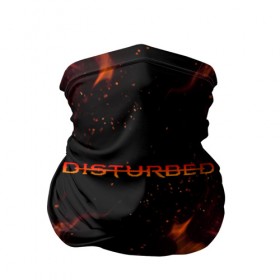 Бандана-труба 3D с принтом DISTURBED (НА СПИНЕ) в Тюмени, 100% полиэстер, ткань с особыми свойствами — Activecool | плотность 150‒180 г/м2; хорошо тянется, но сохраняет форму | disturbed | дистурбед