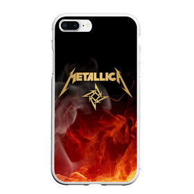 Чехол для iPhone 7Plus/8 Plus матовый с принтом METALLICA в Тюмени, Силикон | Область печати: задняя сторона чехла, без боковых панелей | metallica | rock | джеймс хэтфилд | джейсон ньюстед | дэйв мастейн | кирк хэмметт | клифф бёртон | ларс ульрих | металлика | музыка | роберт трухильо | рок