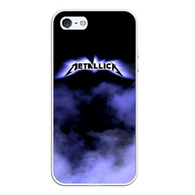 Чехол для iPhone 5/5S матовый с принтом Metallica в Тюмени, Силикон | Область печати: задняя сторона чехла, без боковых панелей | metalica | metallica | группа | джеймс хэтфилд | кирк хэмметт | ларс ульрих | метал | металика | металлика | миталика | музыка | роберт трухильо | рок | трэш | трэшметал | хард | хеви