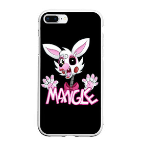 Чехол для iPhone 7Plus/8 Plus матовый с принтом Fnaf Mangle в Тюмени, Силикон | Область печати: задняя сторона чехла, без боковых панелей | Тематика изображения на принте: 4 | animation | bonnie | chica | fnaf | foxy | freddy | funny | horror | pizza | scary | sfm | бонни | майк | ночей | пять | ужас | фокси | фредди | чика | шмидт