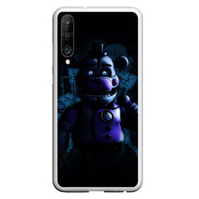 Чехол для Honor P30 с принтом Five Nights at Freddy в Тюмени, Силикон | Область печати: задняя сторона чехла, без боковых панелей | 4 | animation | bonnie | chica | fnaf | foxy | freddy | funny | horror | pizza | scary | sfm | бонни | майк | ночей | пять | ужас | фокси | фредди | чика | шмидт