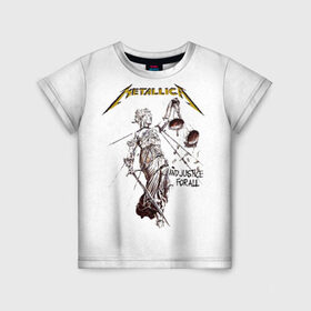Детская футболка 3D с принтом Metallica в Тюмени, 100% гипоаллергенный полиэфир | прямой крой, круглый вырез горловины, длина до линии бедер, чуть спущенное плечо, ткань немного тянется | metalica | metallica | группа | джеймс хэтфилд | кирк хэмметт | ларс ульрих | метал | металика | металлика | миталика | музыка | роберт трухильо | рок | трэш | трэшметал | хард | хеви