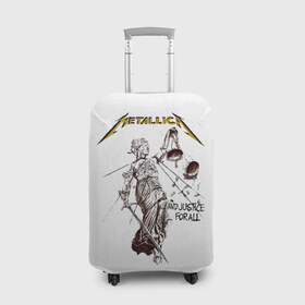 Чехол для чемодана 3D с принтом Metallica в Тюмени, 86% полиэфир, 14% спандекс | двустороннее нанесение принта, прорези для ручек и колес | metalica | metallica | группа | джеймс хэтфилд | кирк хэмметт | ларс ульрих | метал | металика | металлика | миталика | музыка | роберт трухильо | рок | трэш | трэшметал | хард | хеви