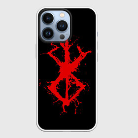 Чехол для iPhone 13 Pro с принтом BERSERK logo elements red в Тюмени,  |  | Тематика изображения на принте: anime | anime berserk | berserk | knight | manga | аниме | аниме берсерк | берсерк | манга | рыцарь