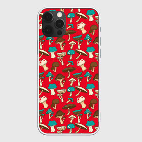 Чехол для iPhone 12 Pro Max с принтом Грибы в Тюмени, Силикон |  | art | beautiful | drawing | mushrooms | poisonous | pop art | toadstools | грибы | искусство | красивые | мухоморы | поганки | поп   арт | рисунок | ядовитые