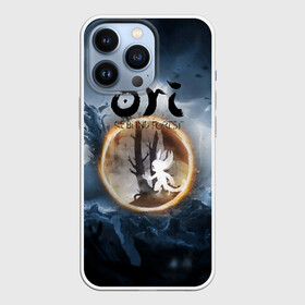 Чехол для iPhone 13 Pro с принтом Ori   And The Will Of The Wisp в Тюмени,  |  | microsoft studios | moon studios | ori | ori and the blind forest | unity | лес | луна | нибела | ночной лес | ночь | ори | платформер | сова