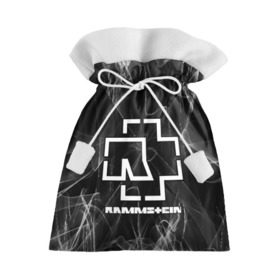 Подарочный 3D мешок с принтом RAMMSTEIN в Тюмени, 100% полиэстер | Размер: 29*39 см | lindemann | rammstein | рамштайн | тилль линдеманн