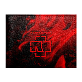 Обложка для студенческого билета с принтом RAMMSTEIN в Тюмени, натуральная кожа | Размер: 11*8 см; Печать на всей внешней стороне | Тематика изображения на принте: lindemann | rammstein | рамштайн | тилль линдеманн