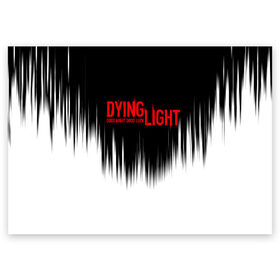 Поздравительная открытка с принтом DYING LIGHT в Тюмени, 100% бумага | плотность бумаги 280 г/м2, матовая, на обратной стороне линовка и место для марки
 | dying light | dying light 2 | даинг лайт
