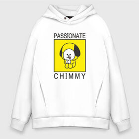 Мужское худи Oversize хлопок с принтом PASSIONATE CHIMMY [BTS] в Тюмени, френч-терри — 70% хлопок, 30% полиэстер. Мягкий теплый начес внутри —100% хлопок | боковые карманы, эластичные манжеты и нижняя кромка, капюшон на магнитной кнопке | bangtan | bighit | boy | chimmy | fake love | j hope | jimin | jin | jungkook | korea | kpop | live | luv | mic drop | rm | suga | v | with | бтс | кей | поп