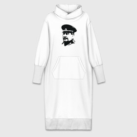 Платье удлиненное хлопок с принтом Сталин в Тюмени,  |  | stalin | ussr | иосиф сталин | коммунизм | комунизм | ссср | сталин
