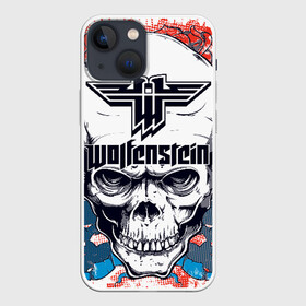 Чехол для iPhone 13 mini с принтом Wolfenstein в Тюмени,  |  | castle | the new order | wolfenstein | би джей | бласковиц | боевик | волчий | вольфенштейн | иззи | камень | новый порядок | стелс | уильям | фюрер | экшен