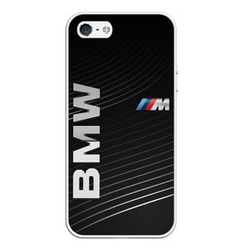 Чехол для iPhone 5/5S матовый с принтом BMW в Тюмени, Силикон | Область печати: задняя сторона чехла, без боковых панелей | bmw | абстракция | авто | автомобиль | лого | логотип | машина | скорость