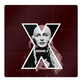 Магнитный плакат 3Х3 с принтом MADAMEX в Тюмени, Полимерный материал с магнитным слоем | 9 деталей размером 9*9 см | madamex | madonna | newalbom | мадонна | певица