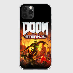 Чехол для iPhone 12 Pro Max с принтом DOOM Eternal в Тюмени, Силикон |  | Тематика изображения на принте: 2019 | bethesda | demon | doom | eternal | ethernal | game | games | logo | monster | runes | демон | дум | дуум | етернал | игра | игры | какодемон | кровь | лого | логотип | монстр | монстры | руны | символ | этернал