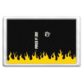 Магнит 45*70 с принтом GARENA FREE FIRE в Тюмени, Пластик | Размер: 78*52 мм; Размер печати: 70*45 | free fire | garena free fire | гарена 3 | гарена фри | гарена фри фаер | гарено. | игра garena