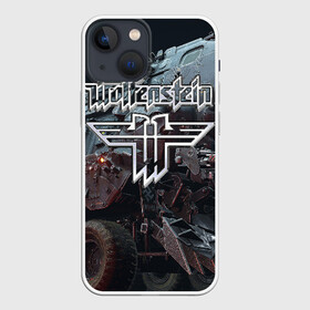 Чехол для iPhone 13 mini с принтом Wolfenstein в Тюмени,  |  | castle | the new order | wolfenstein | би джей | бласковиц | боевик | волчий | вольфенштейн | иззи | камень | новый порядок | стелс | уильям | фюрер | экшен