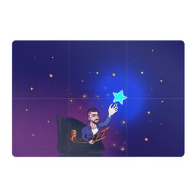 Магнитный плакат 3Х2 с принтом JONY Звезда в Тюмени, Полимерный материал с магнитным слоем | 6 деталей размером 9*9 см | jony | звезда | лали | певец | тыменяпленила | янея