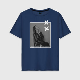 Женская футболка хлопок Oversize с принтом Грустный дэнс в Тюмени, 100% хлопок | свободный крой, круглый ворот, спущенный рукав, длина до линии бедер
 | 7 | astiartik | грустныйдэнс | невероятно | неделимы | подгипнозом