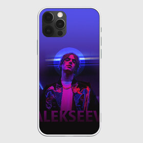 Чехол для iPhone 12 Pro Max с принтом ALEKSEEV в Тюмени, Силикон |  | alekseev | алексеев | моязвезда | певец | целуй