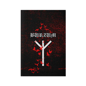 Обложка для паспорта матовая кожа с принтом Burzum Algiz Rune в Тюмени, натуральная матовая кожа | размер 19,3 х 13,7 см; прозрачные пластиковые крепления | algiz | art | burz | burzum | horror | logo | merch | music | rune | альгиз | арт | бурз | бурзум | варг викернес | группа | логотип | мерч | метал | мистика | музыка | надпись | норвегия | норвежская группа | норги | руна | толкиен
