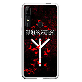 Чехол для Honor P Smart Z с принтом Burzum Algiz Rune в Тюмени, Силикон | Область печати: задняя сторона чехла, без боковых панелей | algiz | art | burz | burzum | horror | logo | merch | music | rune | альгиз | арт | бурз | бурзум | варг викернес | группа | логотип | мерч | метал | мистика | музыка | надпись | норвегия | норвежская группа | норги | руна | толкиен