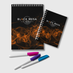 Блокнот с принтом HALF-LIFE - Black Mesa XEN в Тюмени, 100% бумага | 48 листов, плотность листов — 60 г/м2, плотность картонной обложки — 250 г/м2. Листы скреплены удобной пружинной спиралью. Цвет линий — светло-серый
 | Тематика изображения на принте: black | counter | csgo | freeman | gordon | half | half life | halflife | lambda | life | logo | mesa | portal | strike | xen | гордон | контр | лайф | лого | портал | символ | страйк | фримен | халф | халф лайф | халфлайф