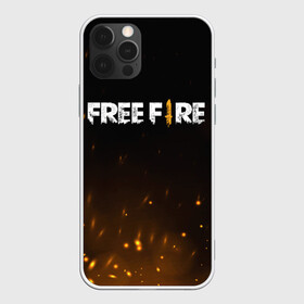 Чехол для iPhone 12 Pro с принтом FREE FIRE в Тюмени, силикон | область печати: задняя сторона чехла, без боковых панелей | battle | battlegrounds | fire | free | game | games | garena | logo | mobile | royale | батлграунд | битва | гарена | гарено | игра | игры | королевская | лого | логотип | мобайл | онлайн | символ | фаер | фаир | фри