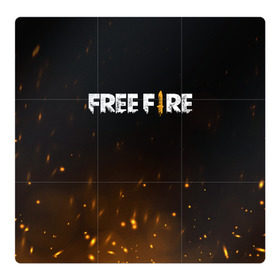 Магнитный плакат 3Х3 с принтом FREE FIRE в Тюмени, Полимерный материал с магнитным слоем | 9 деталей размером 9*9 см | Тематика изображения на принте: battle | battlegrounds | fire | free | game | games | garena | logo | mobile | royale | батлграунд | битва | гарена | гарено | игра | игры | королевская | лого | логотип | мобайл | онлайн | символ | фаер | фаир | фри