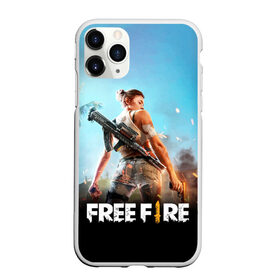 Чехол для iPhone 11 Pro Max матовый с принтом FREE FIRE в Тюмени, Силикон |  | Тематика изображения на принте: battle | battlegrounds | fire | free | game | games | garena | logo | mobile | royale | батлграунд | битва | гарена | гарено | игра | игры | королевская | лого | логотип | мобайл | онлайн | символ | фаер | фаир | фри