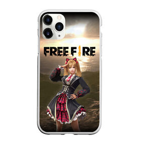 Чехол для iPhone 11 Pro Max матовый с принтом FREE FIRE - Caroline в Тюмени, Силикон |  | Тематика изображения на принте: battle | battlegrounds | fire | free | game | games | garena | logo | mobile | royale | батлграунд | битва | гарена | гарено | игра | игры | королевская | лого | логотип | мобайл | онлайн | символ | фаер | фаир | фри