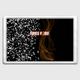 Магнит 45*70 с принтом FREE FIRE в Тюмени, Пластик | Размер: 78*52 мм; Размер печати: 70*45 | Тематика изображения на принте: free fire | free fire pc | game | garena | mobile game | royale | trsffb | битва онлайн | гарена | игра | огонь | свободный огонь | фри фаер