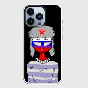 Чехол для iPhone 13 Pro с принтом CountryHumans   Россия в Тюмени,  |  | Тематика изображения на принте: balls | country | countryballs | countryhumans | fandom | flag | flags | humans | russia | ussr | болз | кантри | кантриболз | кантрихуманс | россия | ссср | страна | страны | флаг | флаги | фэндом | хуманс | хьюманс