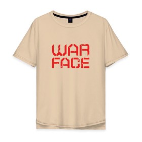 Мужская футболка хлопок Oversize с принтом WARFACE в Тюмени, 100% хлопок | свободный крой, круглый ворот, “спинка” длиннее передней части | warface | вар фейс | варфейс