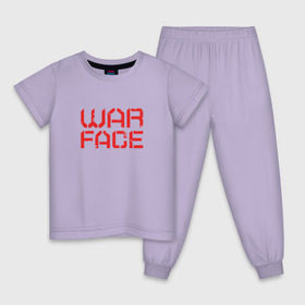 Детская пижама хлопок с принтом WARFACE в Тюмени, 100% хлопок |  брюки и футболка прямого кроя, без карманов, на брюках мягкая резинка на поясе и по низу штанин
 | warface | вар фейс | варфейс