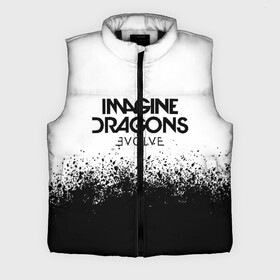 Мужской жилет утепленный 3D с принтом IMAGINE DRAGONS в Тюмени,  |  | evolve | id | imagine dragons | драконы | ид