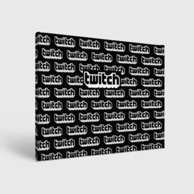 Холст прямоугольный с принтом TWITCH в Тюмени, 100% ПВХ |  | game | gamer | logo | trend | twitch | twitties | игры | логотип | мода | надписи | стрим | твитч | тренд