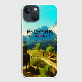 Чехол для iPhone 13 mini с принтом ВЕДЬМАК:ДИКАЯ ОХОТА в Тюмени,  |  | cd projekt red | ciri | game | geralt | geralt of rivia | gwynbleidd | the witcher | the witcher 3: wild hunt | ведьмак | ведьмак 3: дикая охота | геральт | геральт из ривии | цири | цирилла