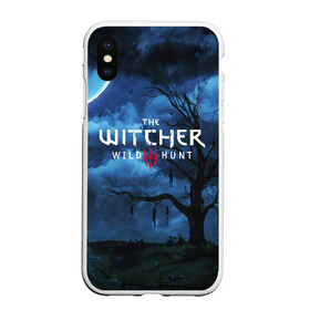 Чехол для iPhone XS Max матовый с принтом THE WITCHER 3WILD HUNT в Тюмени, Силикон | Область печати: задняя сторона чехла, без боковых панелей | Тематика изображения на принте: cd projekt red | ciri | game | geralt | geralt of rivia | gwynbleidd | the witcher | the witcher 3: wild hunt | ведьмак | ведьмак 3: дикая охота | геральт | геральт из ривии | цири | цирилла