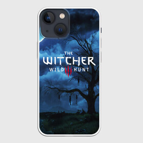 Чехол для iPhone 13 mini с принтом THE WITCHER 3:WILD HUNT в Тюмени,  |  | cd projekt red | ciri | game | geralt | geralt of rivia | gwynbleidd | the witcher | the witcher 3: wild hunt | ведьмак | ведьмак 3: дикая охота | геральт | геральт из ривии | цири | цирилла