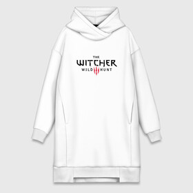 Платье-худи хлопок с принтом THE WITCHER 3 в Тюмени,  |  | cd projekt red | ciri | game | geralt | geralt of rivia | gwynbleidd | the witcher | the witcher 3: wild hunt | ведьмак | ведьмак 3: дикая охота | геральт | геральт из ривии | цири | цирилла