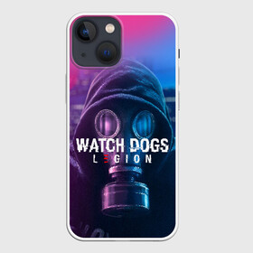 Чехол для iPhone 13 mini с принтом WATCH DOGS LEGION в Тюмени,  |  | ded sec | fox | hacker | legion | watch dogs | watch dogs 2 | watch dogs legion | легион | хакер