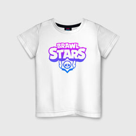 Детская футболка хлопок с принтом BRAWL STARS в Тюмени, 100% хлопок | круглый вырез горловины, полуприлегающий силуэт, длина до линии бедер | android | brawl stars | colt | crow | games | leon | penny | poco. | shelly | spike | wanted | брав | бравл старс | звезды | игры | мобильные игры | старс