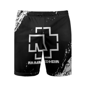 Мужские шорты спортивные с принтом RAMMSTEIN | РАМШТАЙН в Тюмени,  |  | rammstein | рамштайн