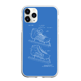 Чехол для iPhone 11 Pro матовый с принтом Patent - hocey в Тюмени, Силикон |  | Тематика изображения на принте: patent | зима | игра | идея | история | коньки | лёд | патент | разработка | сибирь | спорт | хокей | хоккей | чертеж | чертежи