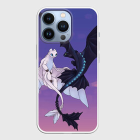 Чехол для iPhone 13 Pro с принтом ночная фурия в Тюмени,  |  | how to train your dragon | night fury | беззубик | дракон | как приручить дракона | ночная фурия